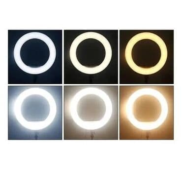 telefon endoskop kamera: Tripod ⏩3 reng isiq ⏩3 telefefon tutacagi ⏩işiq diametri 45sm ⏩pult — 4