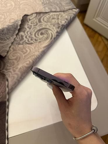 IPhone 14 Pro Max, 256 GB, Deep Purple, Face ID lalafo.az -da IPhone 14 Pro Max, 256 GB, Deep Purple, Face ID