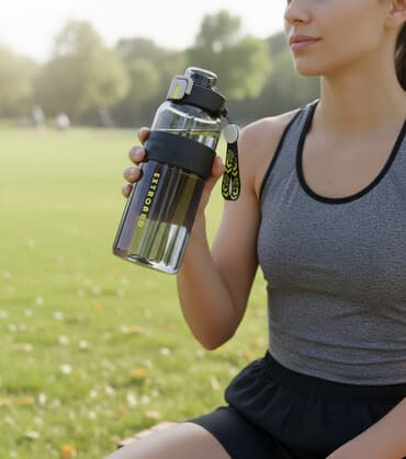 инстасамка в баку: 1200 ml idman/seyahət su butulkası – EXTR0ARD dizaynı - Həcm: 1200 ml — 4