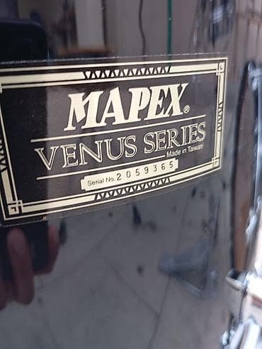 İncəsənət və kolleksiyalar: MAPEX Venus Series tam zərb alətləri dəsti Komplekt: - Bas baraban — 10