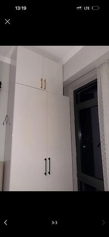 iskaflar: Yeni, 2 qapılı, Ağ, Digər material, Açılan, Düz dolab — 2