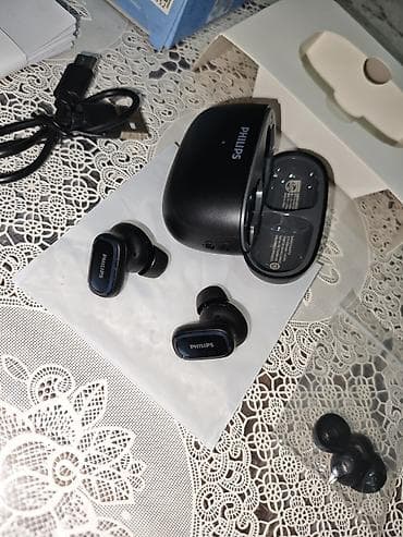 Qulaqcıqlar: Yeni Simsiz (Bluetooth) Qulaqcıqlar, Philips, rəng - Qara — 7