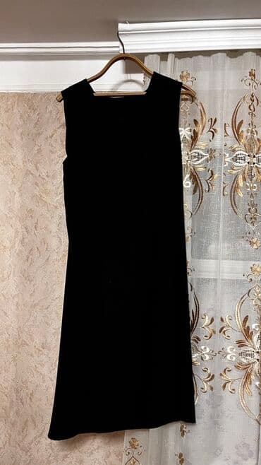 ana bala donları: Qadın geyimləri dəsti – 4 paltar 1) Qızılı-qara uzun ziyafət paltarı — 16