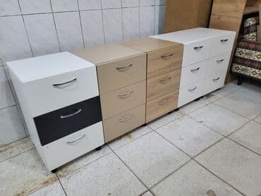 тумбочка офисная: 🗄️ Ev və ofis üçün laminat material əsasında hazırlanmış dolab. Möhkəm — 6