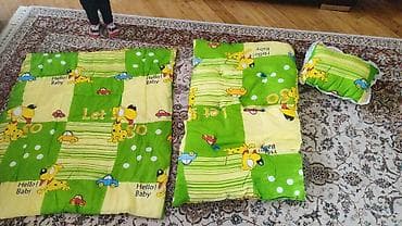 Beşiklər: Oğlan və qız üçün, İşlənmiş, Dördbucaq, Beşik, Dəst ilə, Matras ilə, Yellənmə mexanizm ilə — 5