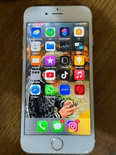iphine 8: IPhone 6s, 64 GB, Qızılı, Barmaq izi — 1