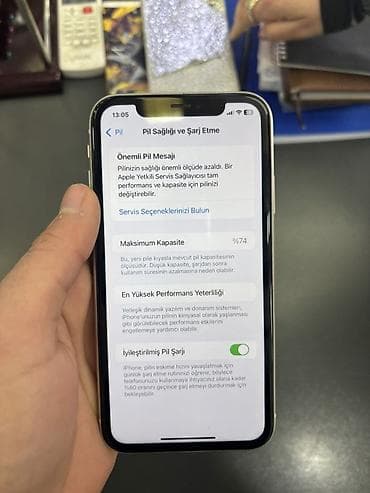 samsung a12 islenmis: IPhone 11, 128 GB, Ağ, Face ID — 4