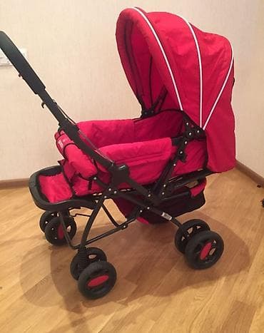 Oyuncaqlar: Klassik gəzinti arabası, Bebeto, İşlənmiş, Cins: Qız, Yaş: 30 ay, Pulsuz çatdırılma — 2