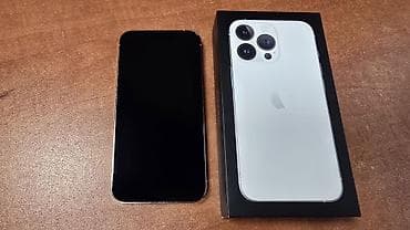 IPhone 13 Pro, 128 GB, White Titanium, Zəmanət, Kredit, Sənədlərlə