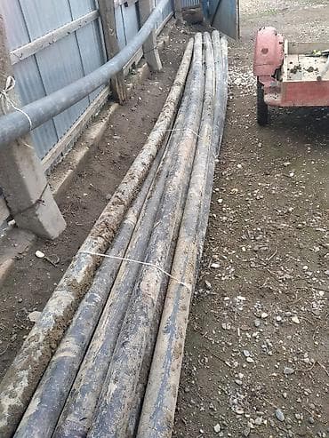 Su boruları: Məhsul: Plastik/HDPE borular dəsti Təsvir:100 mm borudu 18 ededi.Cemi — 4