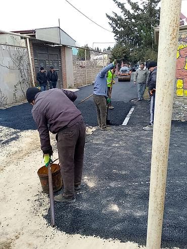 Ручная работа на заказ: Asfalt Örtuyunun Vurulmasi,1metrden baslayaraq en boyuk isleri — 8