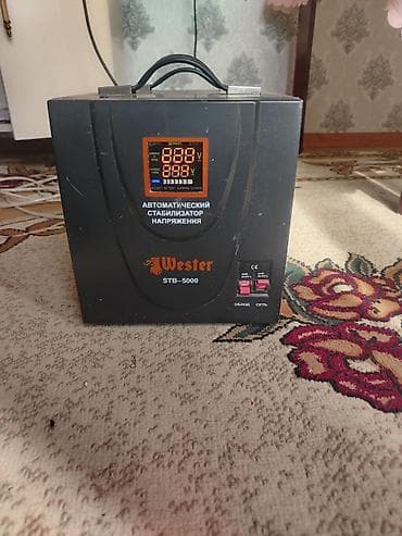 İşlənmiş, Ev üçün, 1 faza, Gərginliy stabilizatoru, 220 V, Ünvandan götürmə, Kredit yoxdur