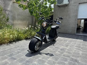 elekdirikli sukutur: İdeal vəziyyətdə Elektrik skuter – citycoco tipli, qalın təkərli — 3