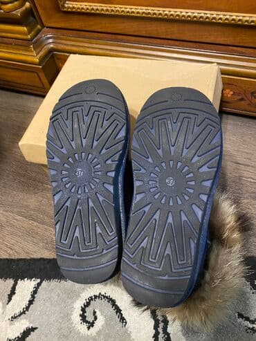 brend qadin ayaqqabilari: Ölçü: 37, rəng - Göy, İşlənmiş — 4