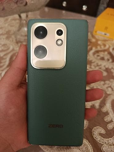 Infinix Zero 30, 256 GB, rəng - Yaşıl, Simsiz şarj