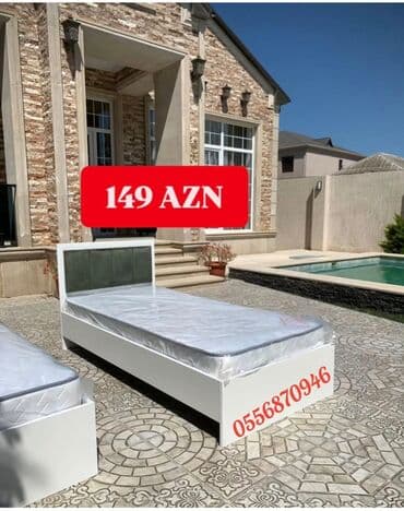 doşəmə taxtası: Yeni, Təknəfərlik çarpayı, Bazasız, Matras ilə, Siyirməsiz, Azərbaycan — 1