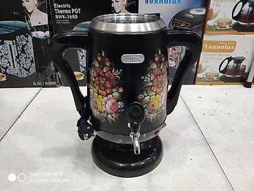 Elektrik samovar Vegastar 4litr su 800 ml cay tutumlu 1850 watt — 5
