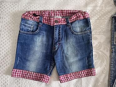 Armani Junior cins şort - Model: Armani Junior denim şort - Rəng