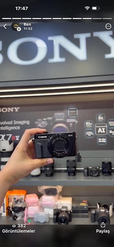 Canon PowerShot G7 X – kompakt, yüksək performanslı rəqəmsal lalafo.az -da Canon PowerShot G7 X – kompakt, yüksək performanslı rəqəmsal
