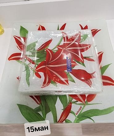 force nabor: Nahar dəsti, rəng - Ağ, Şüşə — 1