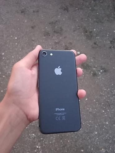 damafon kamera: IPhone 8, 64 GB, Qara, Qırıq — 2