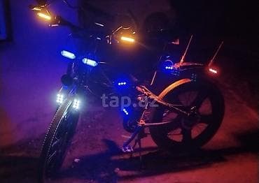 vesebetler: Unikal dizaynlı şəhər/dağ velosipedi – geniş aksesuar və işıqlandırma — 3