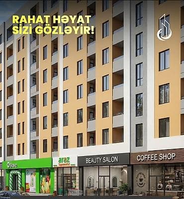 nefcilerde kiraye ev: 2 otaqlı, Yeni tikili, 58 kv. m — 10