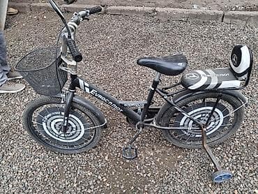 velosiped 21: İki təkərli Uşaq velosipedi 16", sürətlərin sayı: 1 — 3