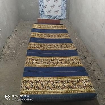 ev mebeleri: Portativ çarpayı – açılıb-yığılan model - Metal karkas: möhkəm, sabit — 3