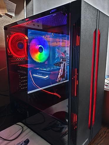 komp: Rampage korpusda yığılmış güclü masaüstü PC Texniki göstəricilər — 2