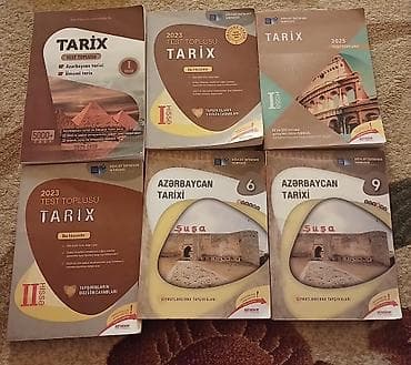 Testlər: Tarix üzrə DİM və Abituriyent nəşrləri toplusu. Dəstəyə daxil olan — 1