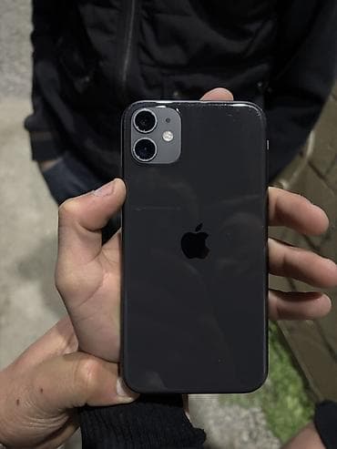 IPhone 11, 64 GB, Qara, Face ID