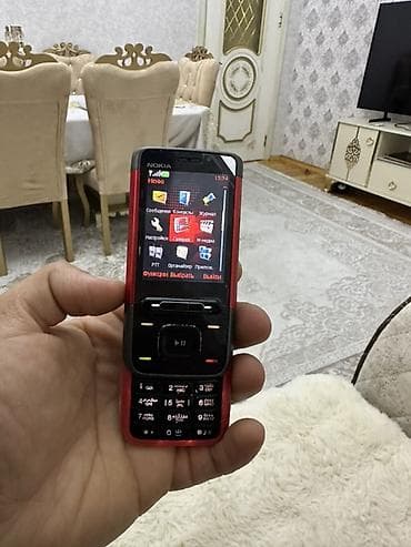Nokia < 2 GB Memory Capacity, rəng - Qırmızı, Düyməli