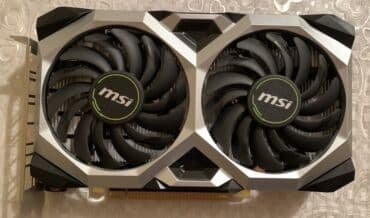 Modemlər və şəbəkə avadanlıqları: Videokart NVidia GeForce GTX 1660 Super, 6 GB, İşlənmiş — 1