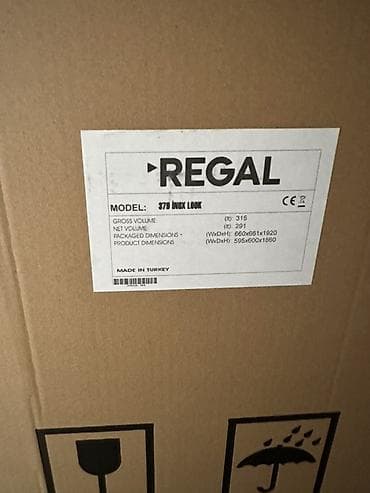 Mikrodalğalı sobalar: REGAL 379 INOX LOOK iki qapılı soyuducu - Model: 379 INOX LOOK (CE — 1