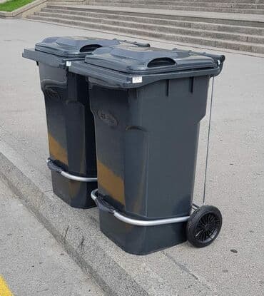 баки для мусора пластиковые: Zibil qabi Zibil qutusu Tullanti qablari 50 lt 35 azn. 60 lt 45 azn — 2