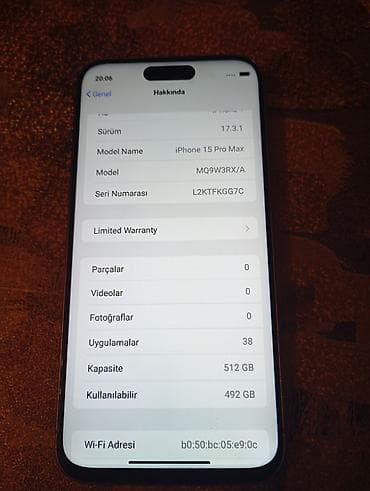 IPhone 15 Pro Max, 512 GB, Gümüşü, Simsiz şarj — 3