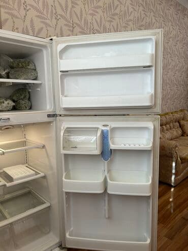 ikinci əl siyuducu: İşlənmiş 2 qapılı LG Soyuducu Satılır, rəng - Ağ — 2