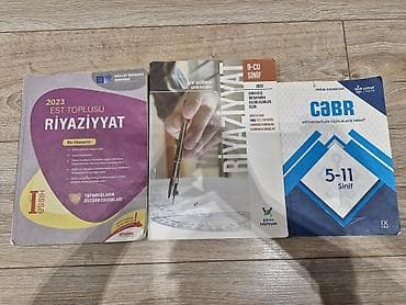 Kitablar və jurnallar: 👉 Ədəbiyyat + Riyaziyyat+Azərbaycan dili + İngilis dili kitabları — 3