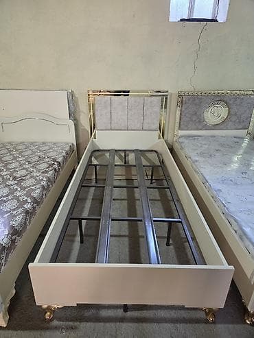 Yeni, Təknəfərlik çarpayı, Bazasız, Matras ilə, Siyirməsiz