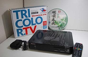 dvd recorder: ТРИКОЛОР ТВ Full HD ​Спутниковый ресивер GS E501 Основные — 3