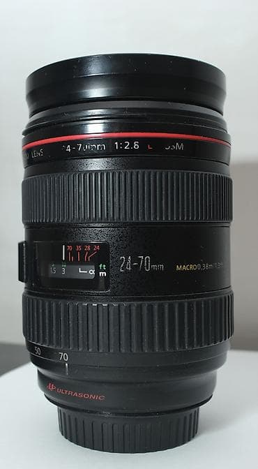 video dayə: Canon EF 24-70mm f/2.8L obyektiv - Zoom diapazonu: 24–70 mm – — 3