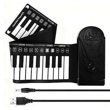 piano ders: Qatlanan piano. Uşaqlar üçün — 3