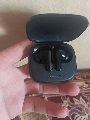 işlenmiş notebooklar: Redmi Buds 6 simsiz qulaqlıq(Standart) - Rəng: qara - “Dual‑Driver — 2