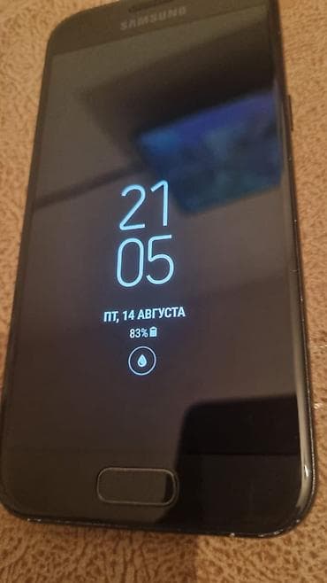 korpuslar: Samsung Galaxy A3 2017, 16 GB, rəng - Qara, Barmaq izi — 7