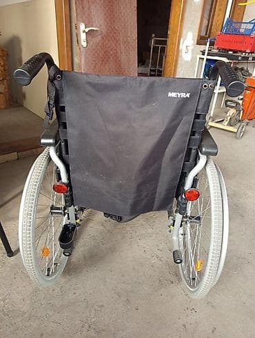 Tibbi maskalar: Meyra əlil arabası - Brend/model: MEYRA (etiket üzərində göstərilir) — 2