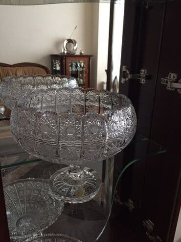 ŞOK ŞOK ŞPK Bohemia cexya meyve qabı 16 ildi alınıb 130 azn son qoymet