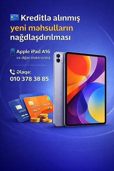 Kreditlə alınmış yeni məhsulların nağdlaşdırılması lalafo.az -da Kreditlə alınmış yeni məhsulların nağdlaşdırılması