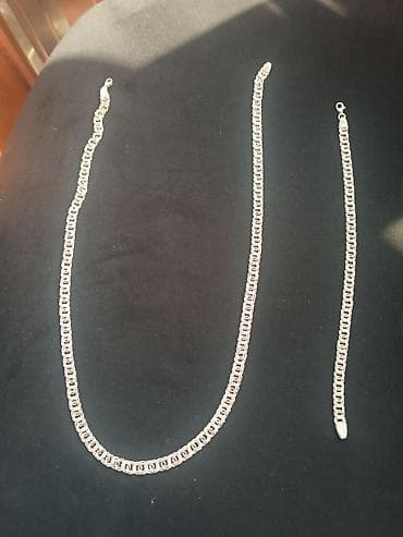 Gümüş dəst 45 qram