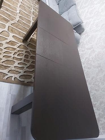 Qonaq otağı və ya mətbəx üçün açılıb-bağlanan stol - Material: tünd — 2